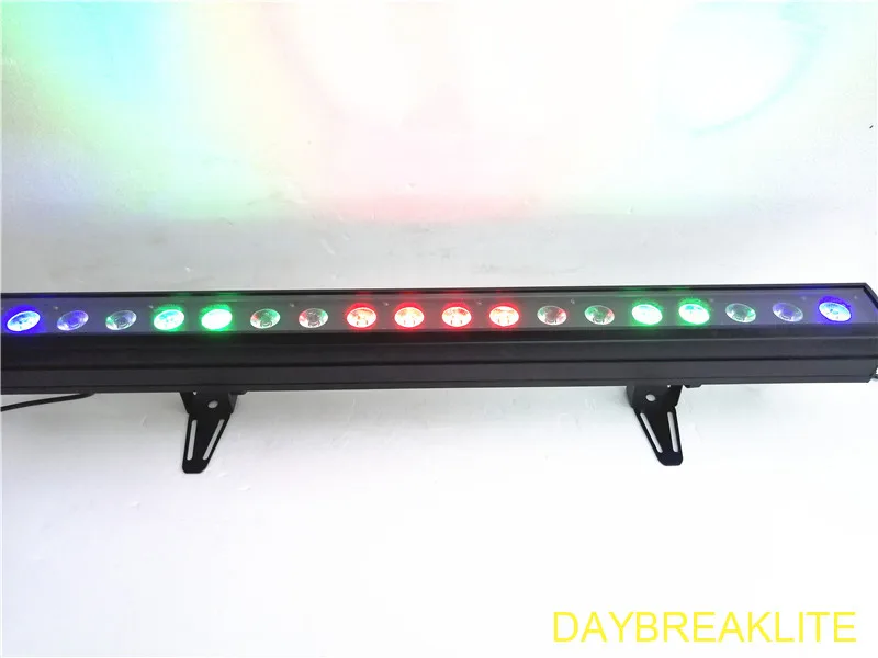 5 шт. сценический светодиодный настенный светильник для мытья 18*15 Вт led бар