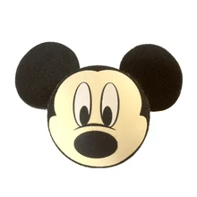 Black Mickey Head Beige Face Minnie Little Cute Adorable Cartoon Doll Antenna Balls EVA Aerial Toppers Decoration Roof Ornament