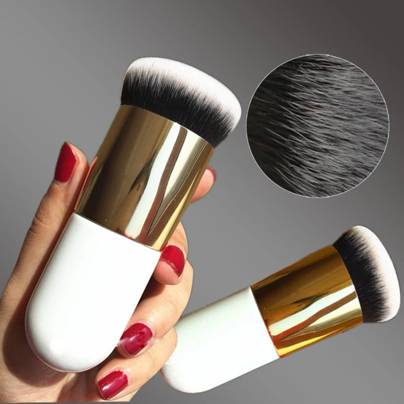 New Chubby Pier Foundation Brush Flat Cream Makeup Brushes Professional Cosmetic Make up Brush