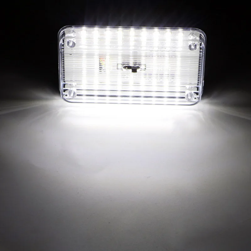 

2 Pcs 12V 36 LED Boat RV Car Vehicle Interior Dome Roof Ceiling Reading Trunk Light Lamp LED Panel Light For Study Bed