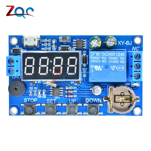 Dc 5v Real Time Timing Delay Timer Relay Module Switch