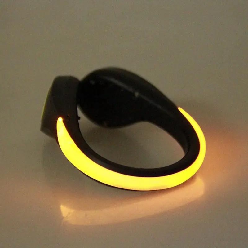 

1 Pcs Outdoor LED Luminous Shoe Clip Light Night Safety Warning LED Bright Flash Light For Running Cycling Bike