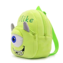 High Quality Popular Cartoon Monster 0 8Y Baby Plush Backpacks Soft Stuffed Toddler Kindergarten School Bags