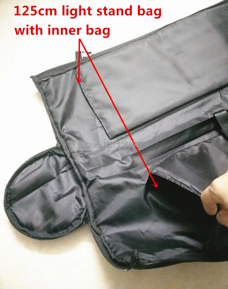 125cm Light kit Padded Camera Monopod Tripod Carrying Bag (3)