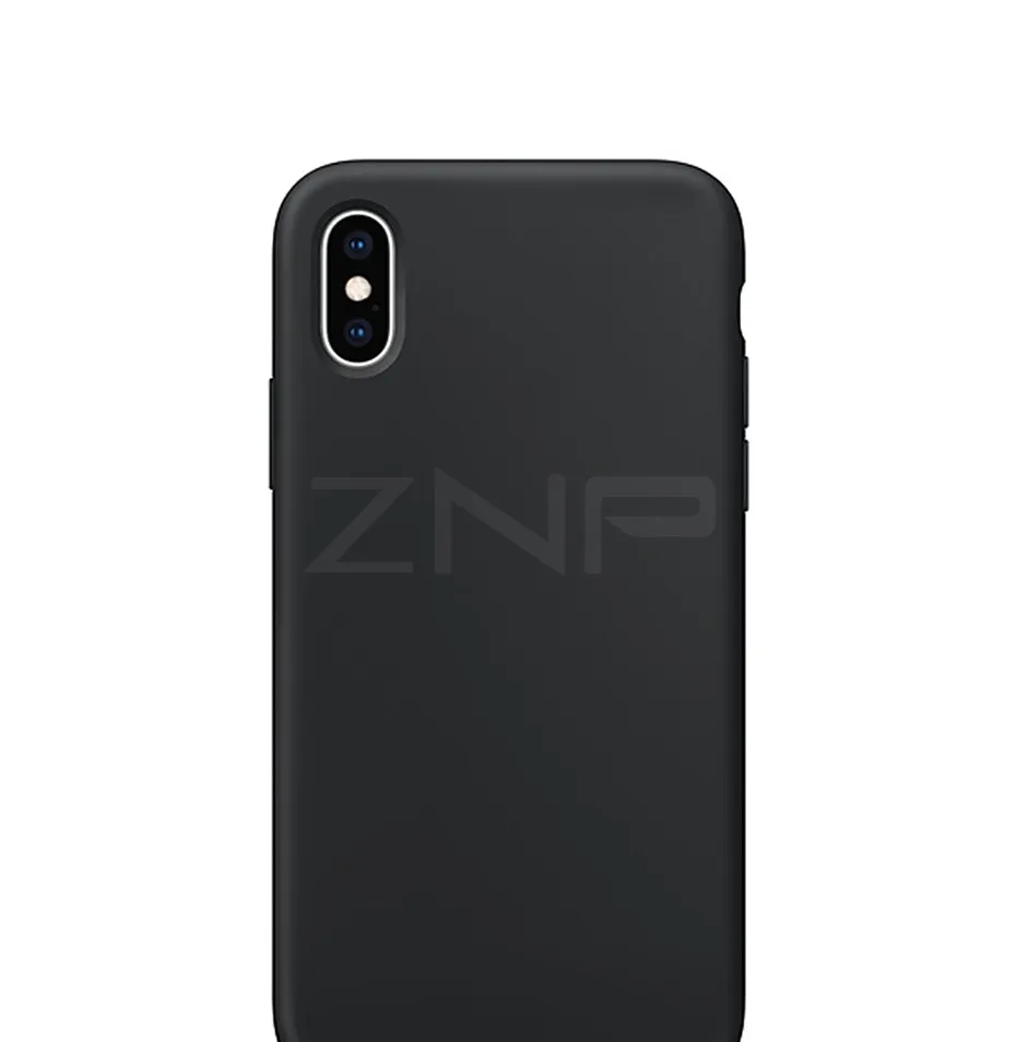 ZNP мягкий силиконовый чехол для телефона для iPhone 6 6s 7 8 Plus X XS чехол для Max XR чехол для Apple iPhone X XS Max XR оболочка Капа