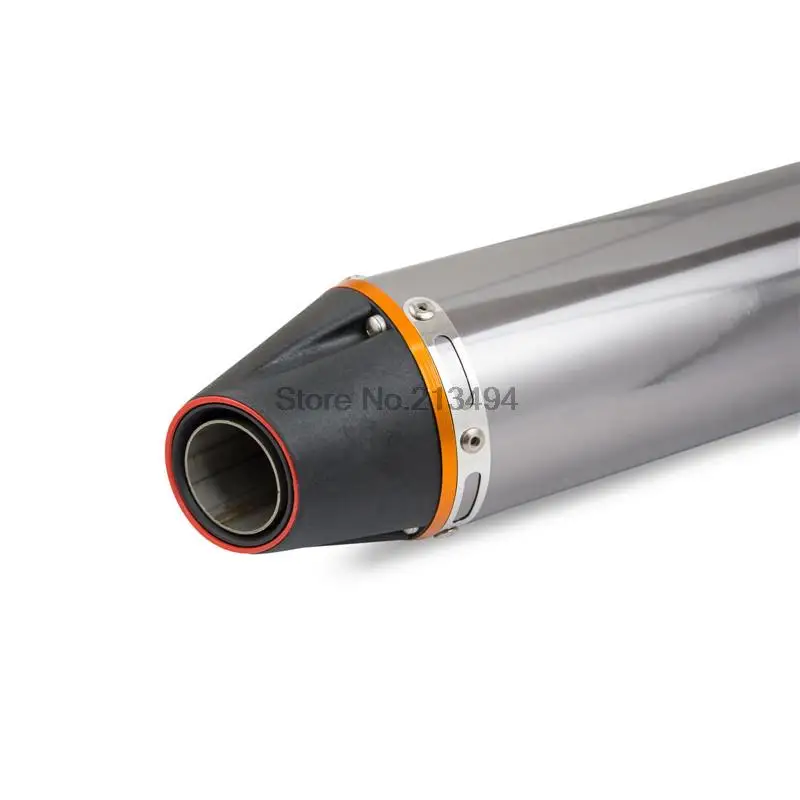 Full Exhaust Muffler System Slip On For Honda CRF150F CRF230F 2003-2013 Motocross Enduro Supermoto Dirt Bike Motorcycle