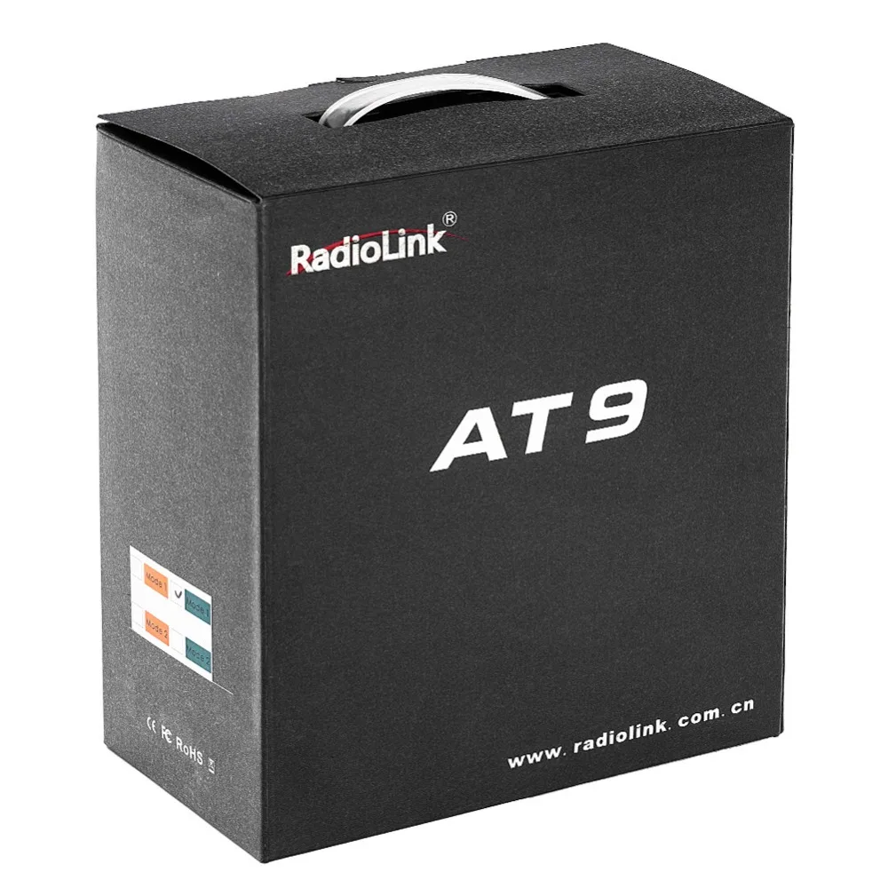 

Radiolink AT9 Remote Control 2.4GHz 9ch RC Transmitter with R9D Receiver DIY Quadcopter