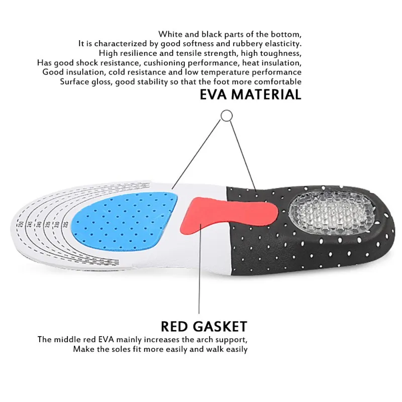 Аксессуары для спортивной обуви, мужские гелевые вставки для кроссовок, стельки с Сотами, амортизация, стельки для бега, баскетбола, футбола