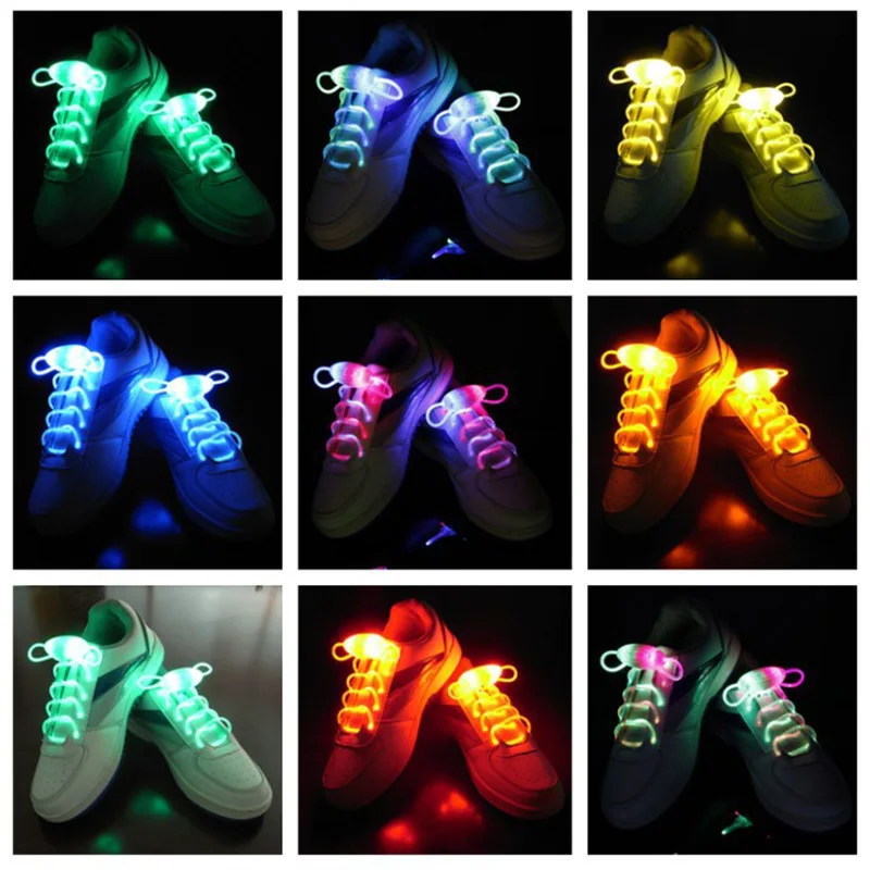neon colored shoe laces