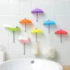 3Pcs Umbrella Wall Hooks Decor Hanger Key Rack Holder Bathroom Kitchen Organizer ► Photo 1/6