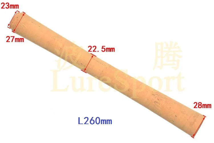 cork Grip Cork butt Aluminum Ring Set (3)