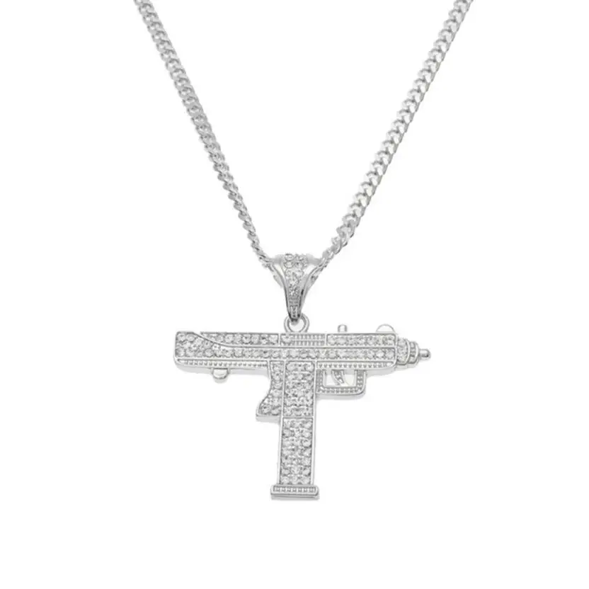 

OTOKY 2018 Men's Necklaces HipHop Fashion Mens Gold Color Charm Pendant Chain Necklace Collar Cuban Collier Dropship Mar19