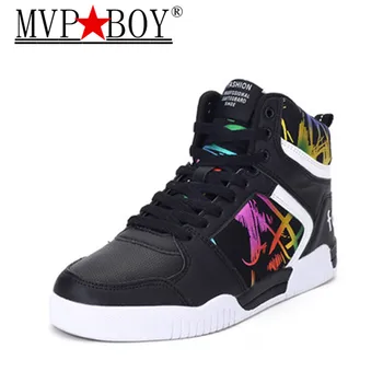 

MVP BOY Camouflage Four Seasons Men Shoes Height Increasing Sport Unisex Sneakers Breathable Zapatillas Hombre Deportiva 35-44