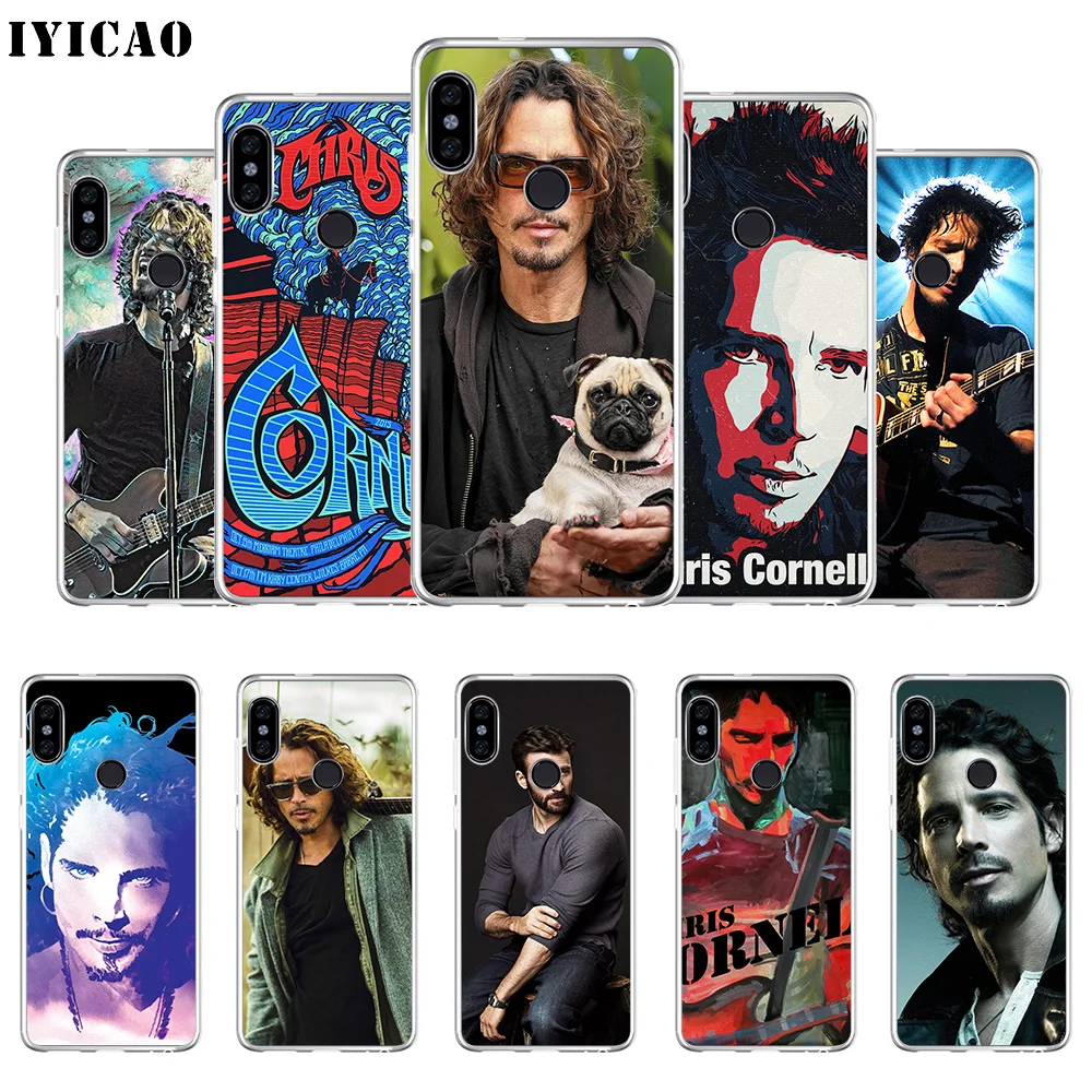 Мягкий силиконовый чехол для телефона IYICAO Chris Cornell Xiaomi Mi 9 8 SE 6 A1 A2 Lite F1 MIX2S MIX3 из