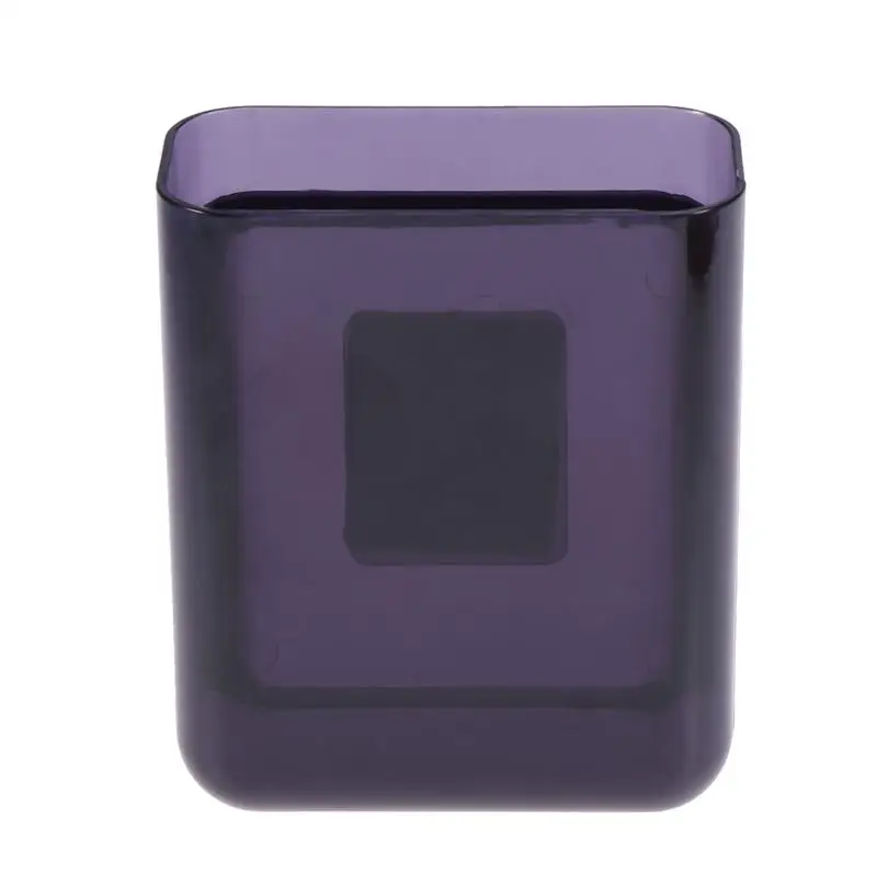 Настенная самоклеящаяся коробка для хранения, универсальный держатель для кондиционера с пультом дистанционного управления, Настенный Чехол для хранения, подвесной органайзер для дома - Цвет: Purple