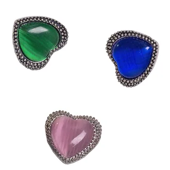 

20pcs/lot Lovely Heart Snap Buttons Ancient Metal Heart Shape Ginger Buttons Snap Jewelry Bracelet Bangle 2016 Newest MDB18-201