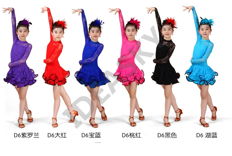 Latin dance dress-15