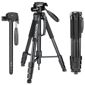 Neewer Camera Tripod Monopod Pan-Head 3-Way-Swivel Sony/canon Aluminum-Alloy Portable Neewer Camera Tripod Monopod Pan-Head 3-Way-Swivel Sony/canon Aluminum-Alloy Portable
