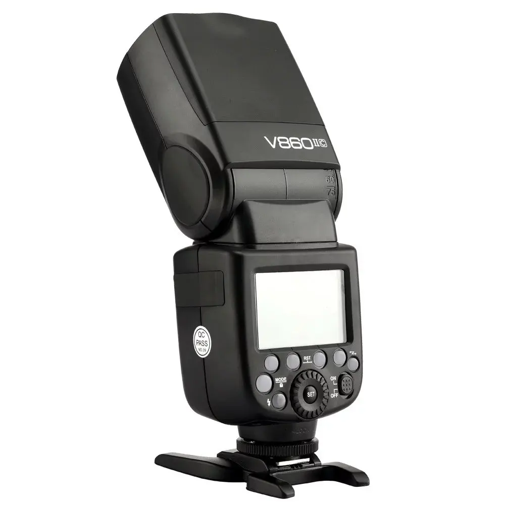 Godox V860II GN60 i-ttl HSS 1/8000 s вспышки Speedlite w/литий-ионный Батарея+ X1T флэш-передатчик для Canon Nikon sony фужи Олимпус
