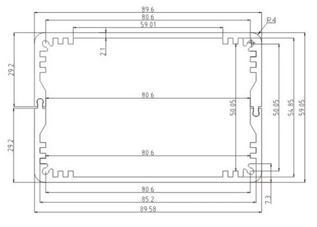 szomk aluminum enclosure distribution box anodizing aluminum project case (5).jpg