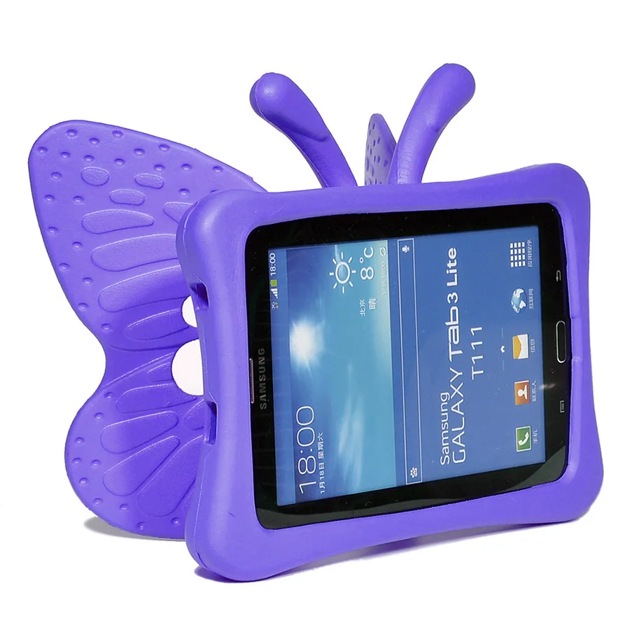 7 inch Universal Kids Shockproof Case For Samsung Galaxy Tab 3 7.0 T210 T213 Tab 4 7.0 T230 T235 Cartoon EVA Tablet Case Cover (22)
