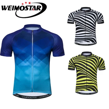 

Weimostar cycling jersey 2018 mtb jersey Outdoor Cycling shirts Summer pro team cycling clothing tops mountain short sleeve wear
