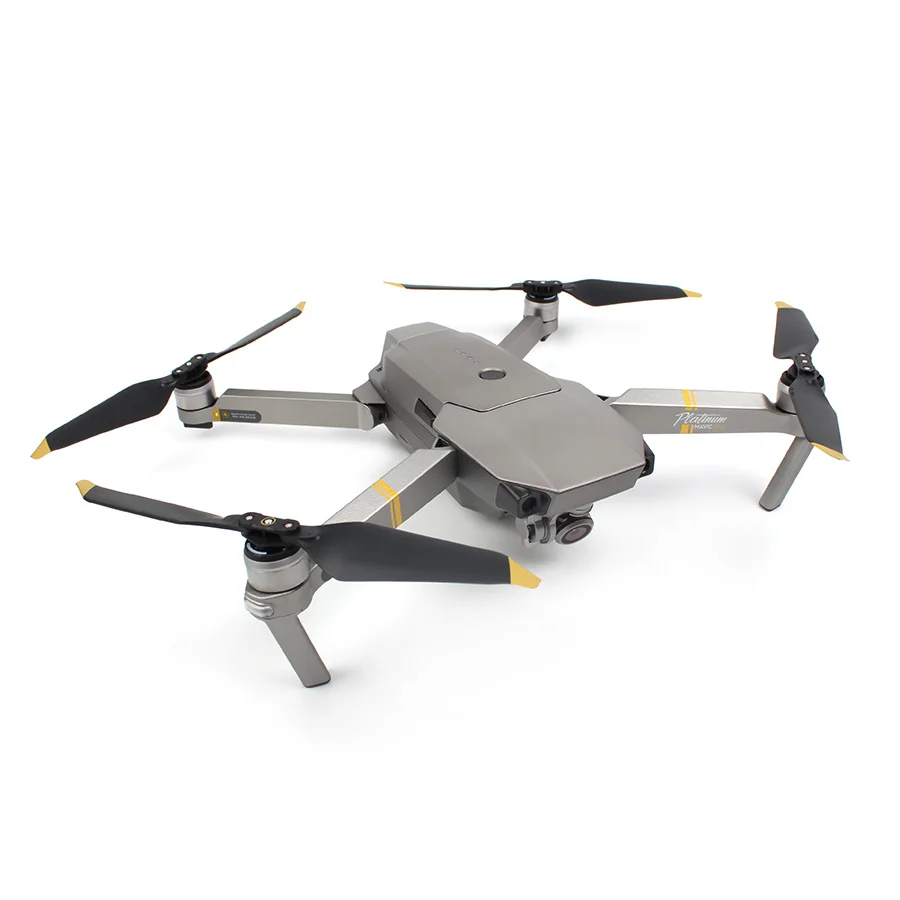 Квадрокоптер Mavic Pro Platinum 8331 низкошумные быстроразъемные пропеллеры (золотистые)