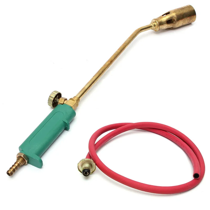New Handle Liquefied Gas Soldering Weld Blow Torch Piezo Lighter With Tube