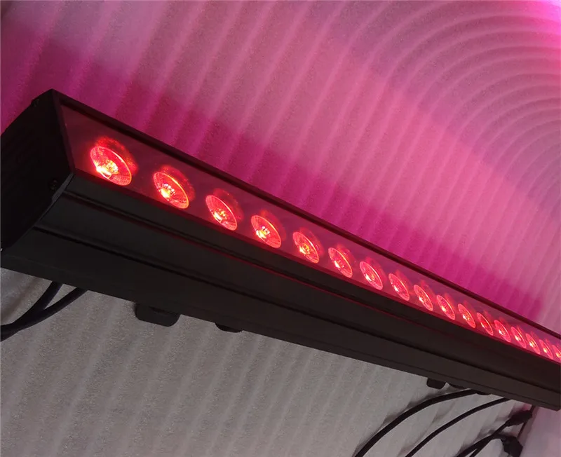 5 шт. сценический светодиодный настенный светильник для мытья 18*15 Вт led бар