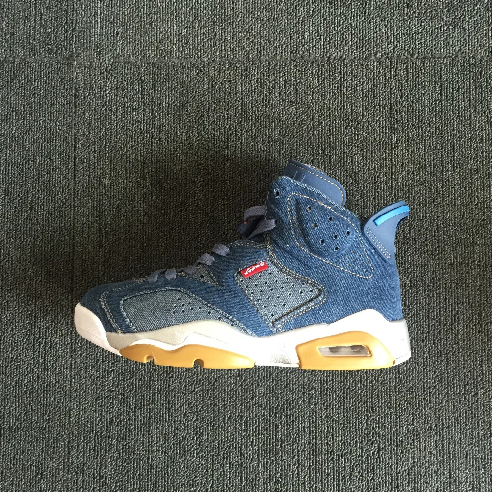 

JORDAN 6 Cowboy blue Basketball Shoes AJ6 Low help JORDAN Sneakers Men Basketball Shoes Jordan 6 size:40-47