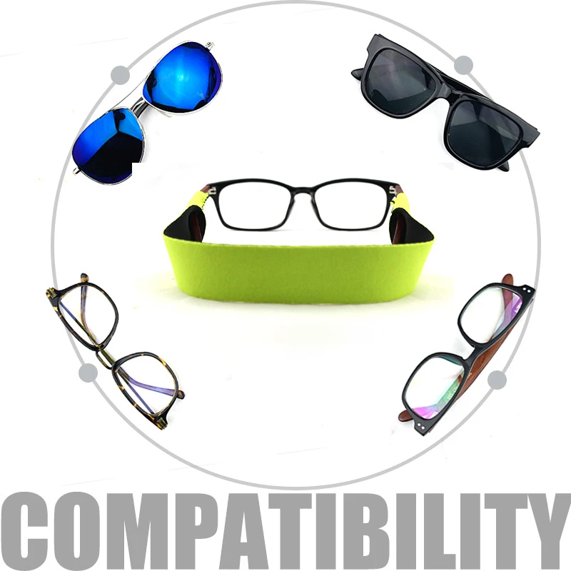 Плавающие спортивные очки веревка для очков шнур для спорта на открытом воздухе Eyeglasse шнур для очков держатель шейный ремешок цепочка для очков для чтения очки