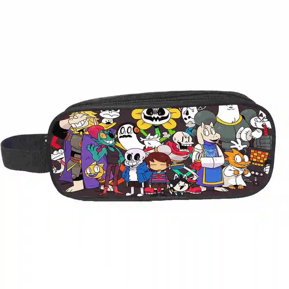 

Undertale Handbags Game Customized Women Men Teenagers Boys Girls Kid Toddler School Casual Pencil case Tote Bag Pouch