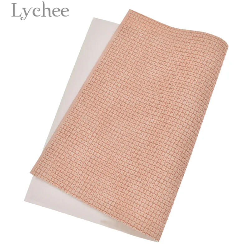 Lychee, 1 предмет 21x29 см A4 тканым узором ПВХ кожа ткань синтетическая кожа DIY Материал с плоским дном для одежды сумки из натуральной кожи Ремни