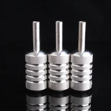 YILONG 1 шт. ручка машины для татуировки из нержавеющей стали Серебряная ручка для татуировки