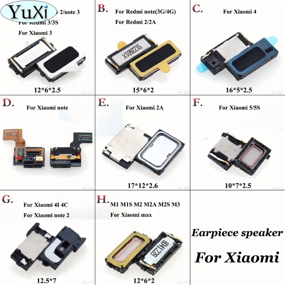 mi 4 ear speaker