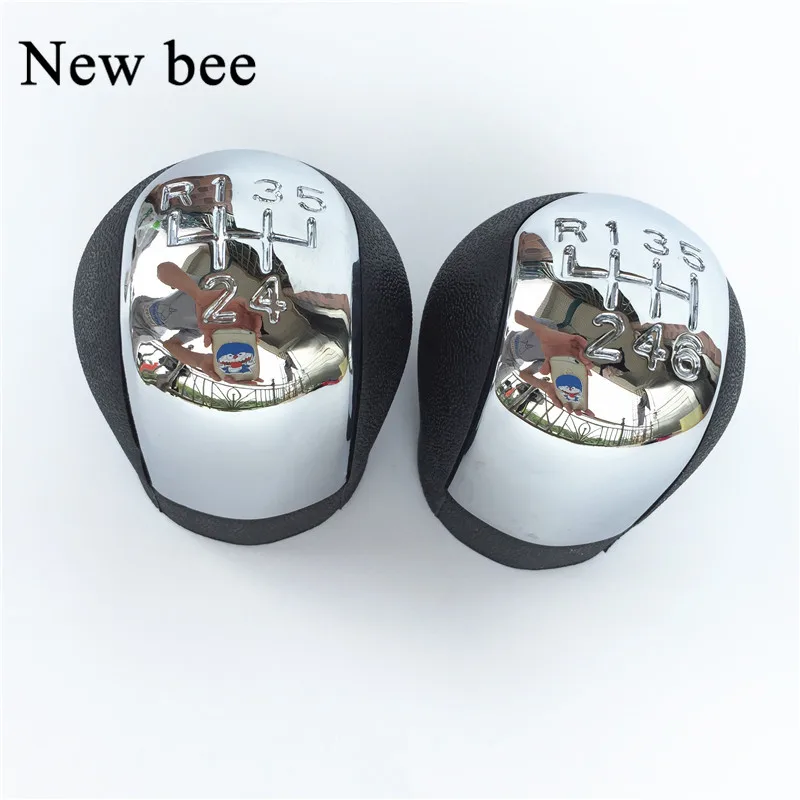 

Newbee 5 / 6 Speed Car Shift Gear Knob Handball Cover For OPEL VECTRA SIGNUM 2002 2003 2004 2005 Chrome Car Styling Accessories