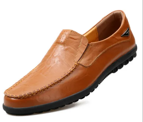 casual business men's soft leather shoes