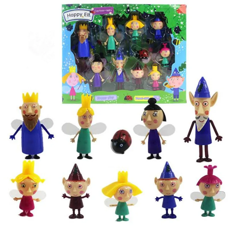 

Little Kingdom Ben Holly 2-9cm #397 Action Figures Brinquedo PVC Doll Collection Model Toys Gifts