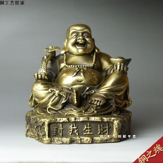 

B0601 417Copper buddha metal craft decoration statue