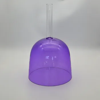 

HF 4th Octave 7 Pieces Colored Crystal Singing Bowl With Handle C/D/E/F/G/A/B One Set For Yoga With Bag