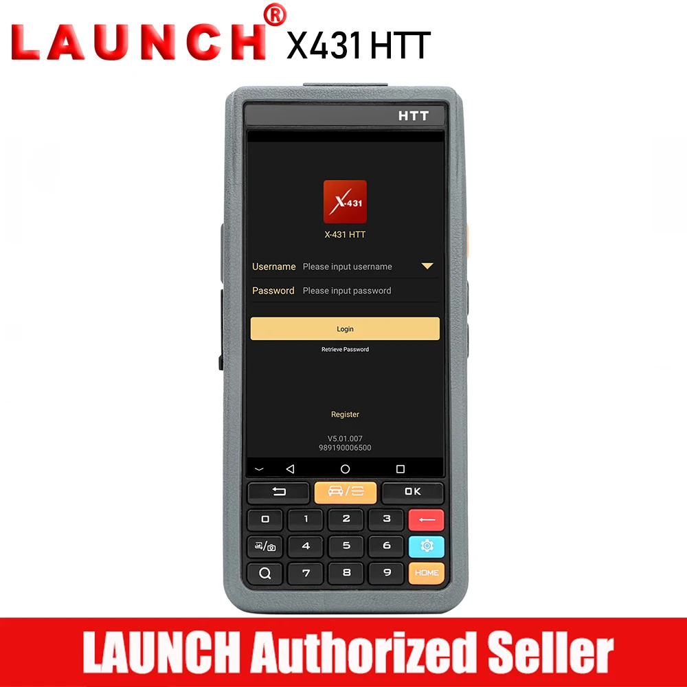 

Launch X431 HTT Professional Automotive Diagnostic Tool All System 15 Special Functions ABS Bleeding Injector Coding DPF EPB