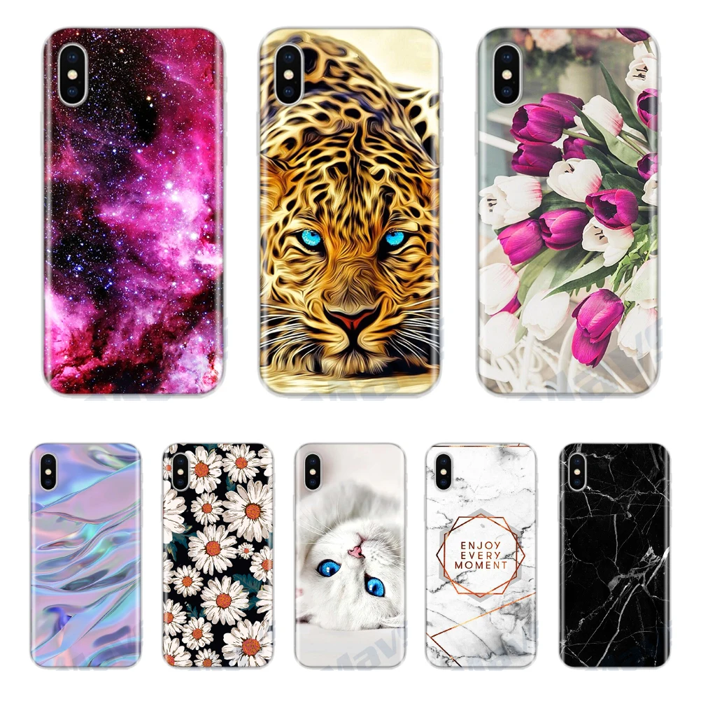 

for Funda iPhone X Case 5 5S 6 6S 7 8 Plus X XS Max XR Cute Animals for Cover iPhone 7 Case Soft TPU for iPhone 6 Case Couqe