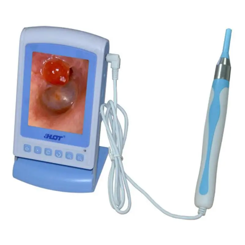 

Intraoral Endoscope Lens Camera LCD Screen LED Light Monitoring Inspection for Ear Care Check Medical devices