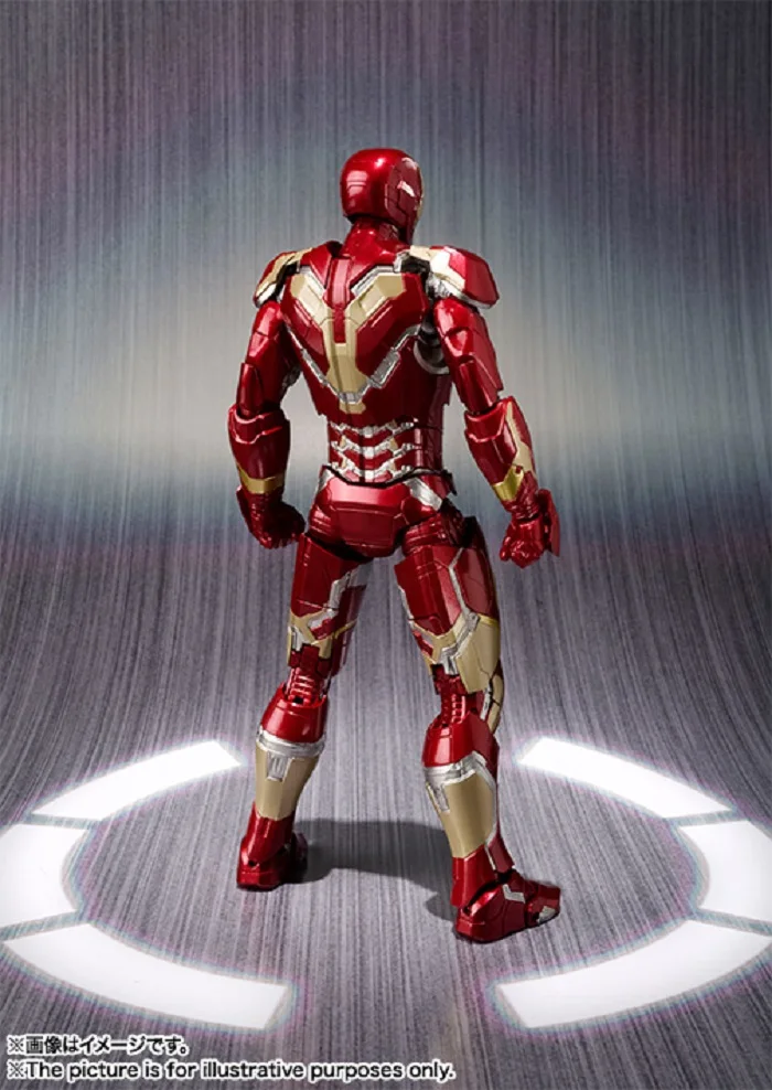 SHF Marvel Ironman 15cm Super Hero Avengers Iron man BJD Figure Model Toys