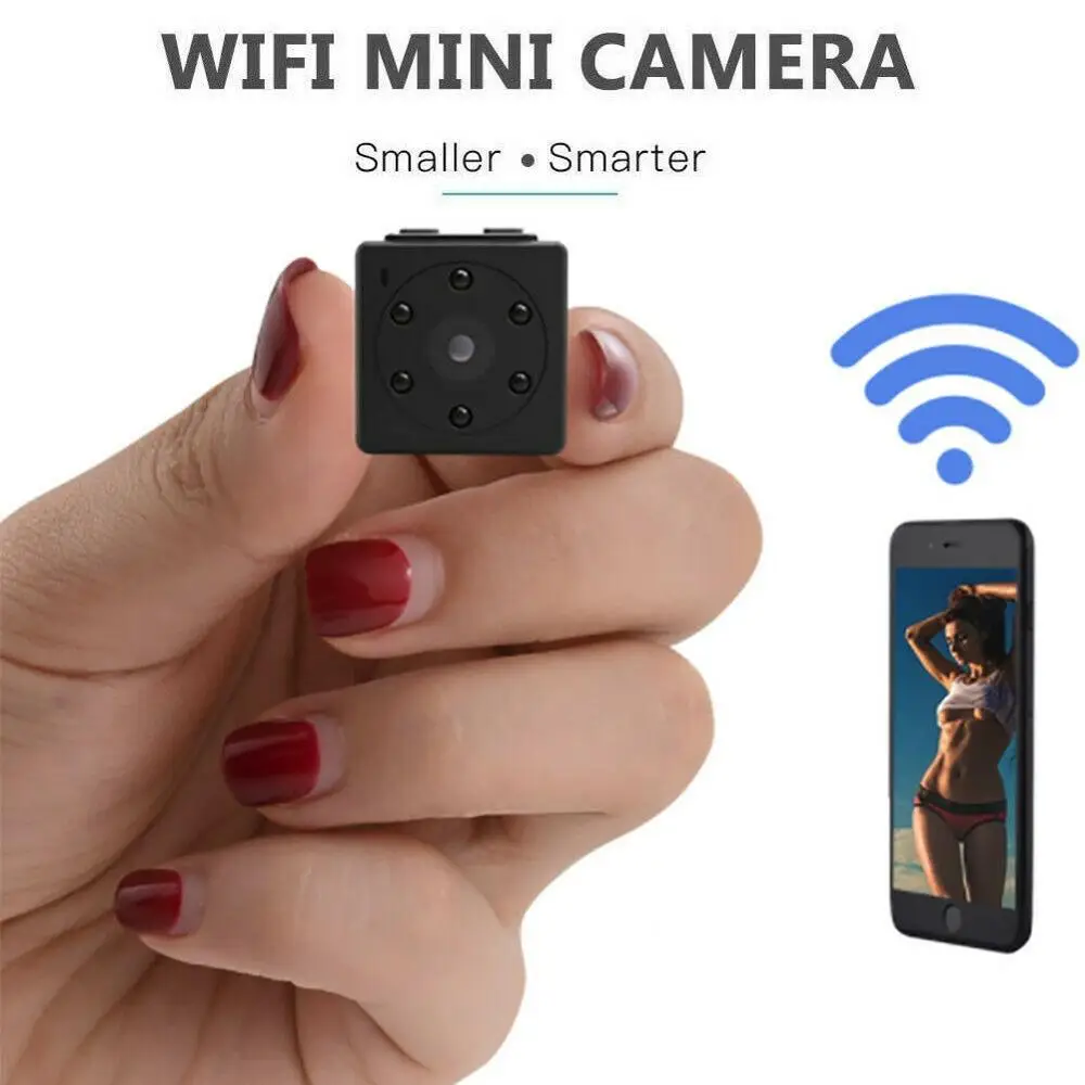 Беспроводная инфракрасная камера ночного видения Camsoy Mini с Wi-Fi 1080P HD IP детектор