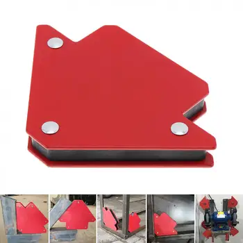 

1PCS 25LBS Welding Magnetic Holder Strong Magnet 3 Angle Arrow Locator Power Soldering Locator Tool for welding and soldering