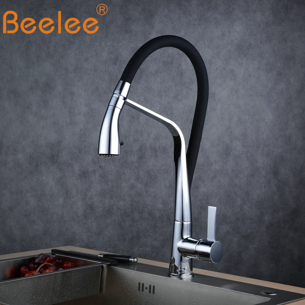 

Beelee Modern Chrome Bathroom Sink Faucet 360 Degree Water Mixer Tap BL1748