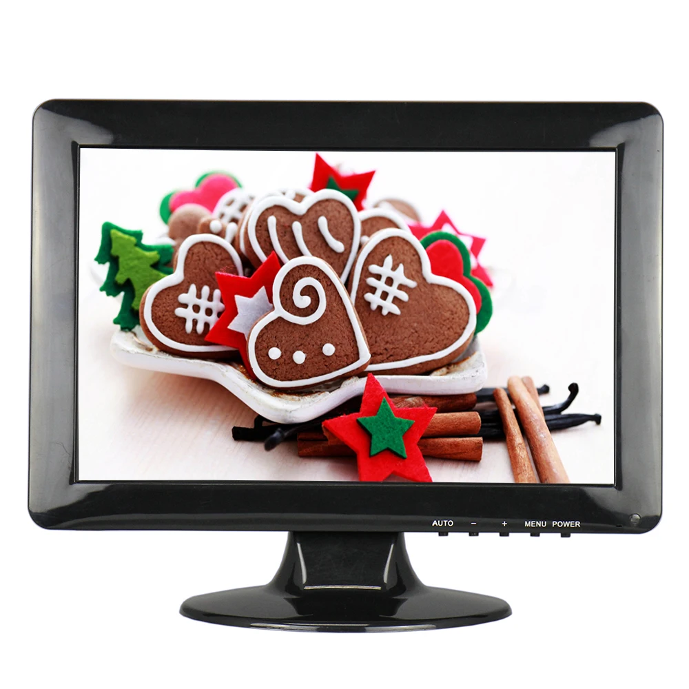 12 дюймовый Широкоэкранный монитор 1280*800 CCTV цветной ЖК с AV/BNC/VGA/HDMI/USB интерфейсом|wide