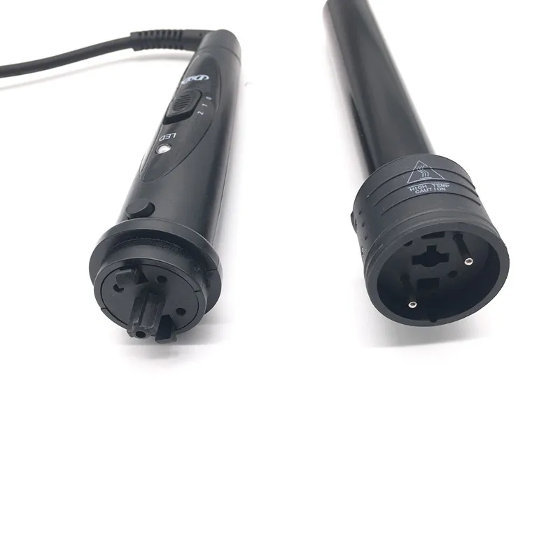 3 In 1 Hair Curlers Care Styling Curling Wand Interchangeable 3 Parts Clip Hair Iron Curler Set Curler Styles Tool DODO hair curler,hair iron