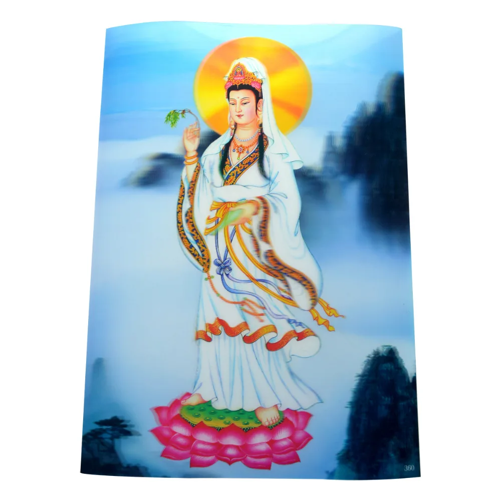 Imagen de plástico con efecto 3D para colgar en la pared, póster